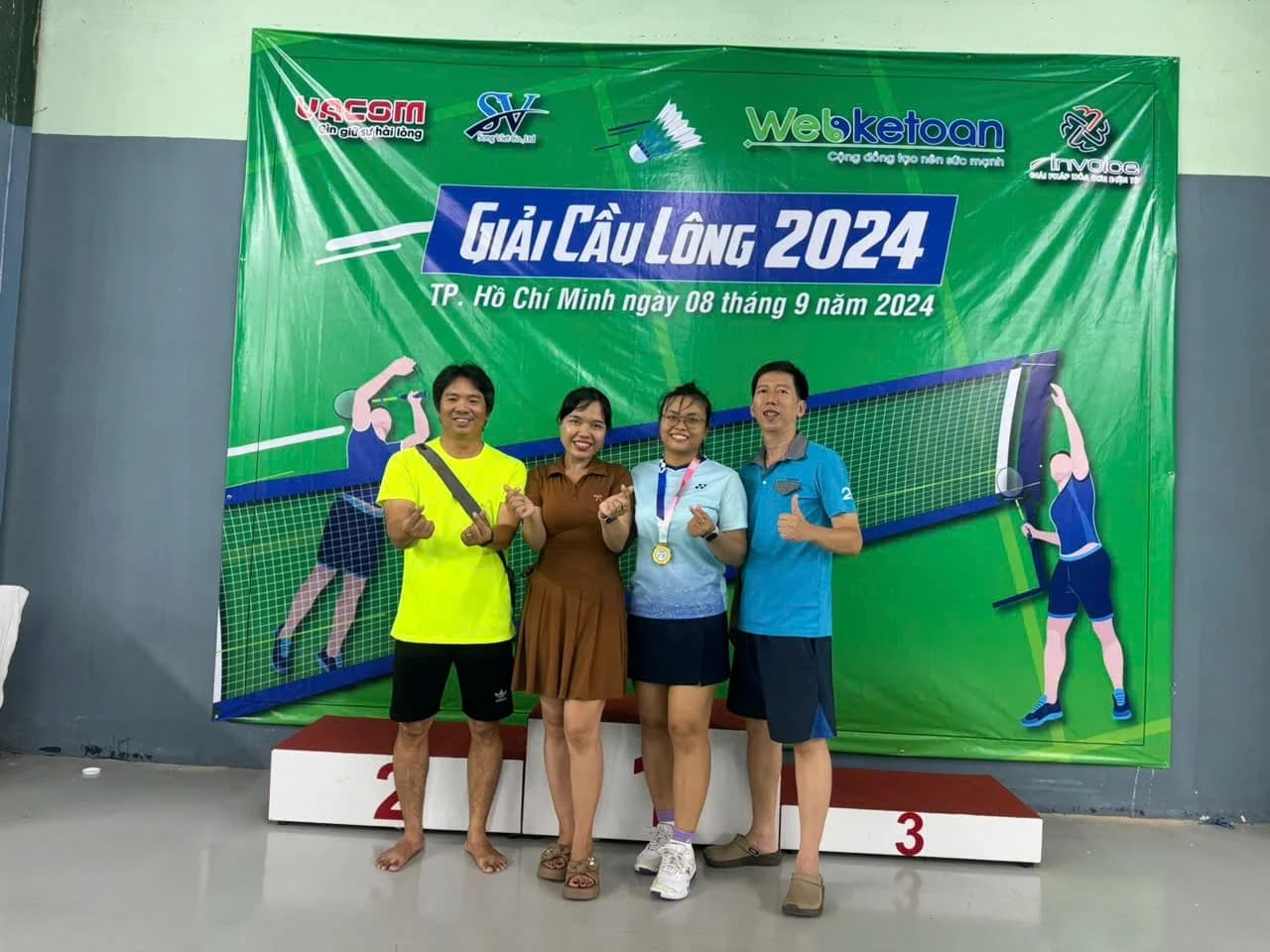 Giải cầu lông Webketoan lần III - 2024