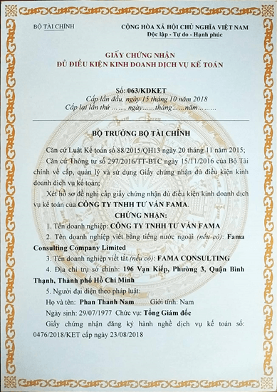 Tại sao nên chọn FAMA